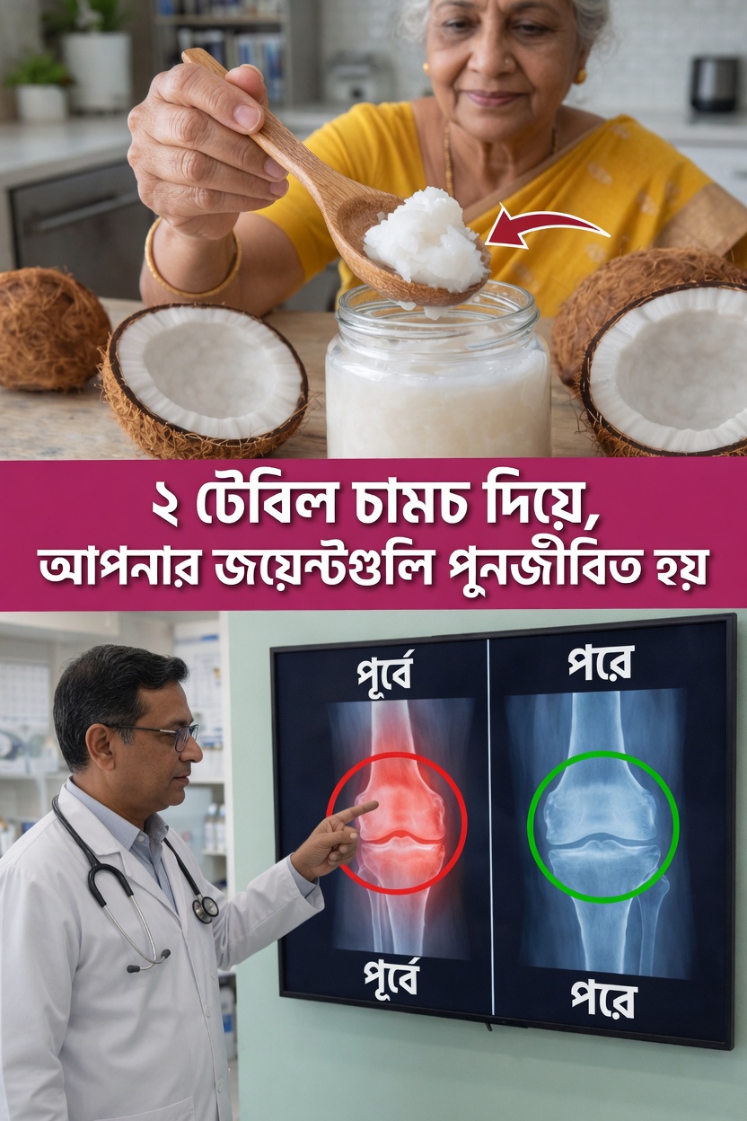 প্রতিদিনের নারিকেল তেল দিয়ে বয়স্করা কীভাবে জয়েন্টের আরাম বজায় রাখতে পারেন – অন্বেষণের যোগ্য একটি সহজ দৈনন্দিন অভ্যাস