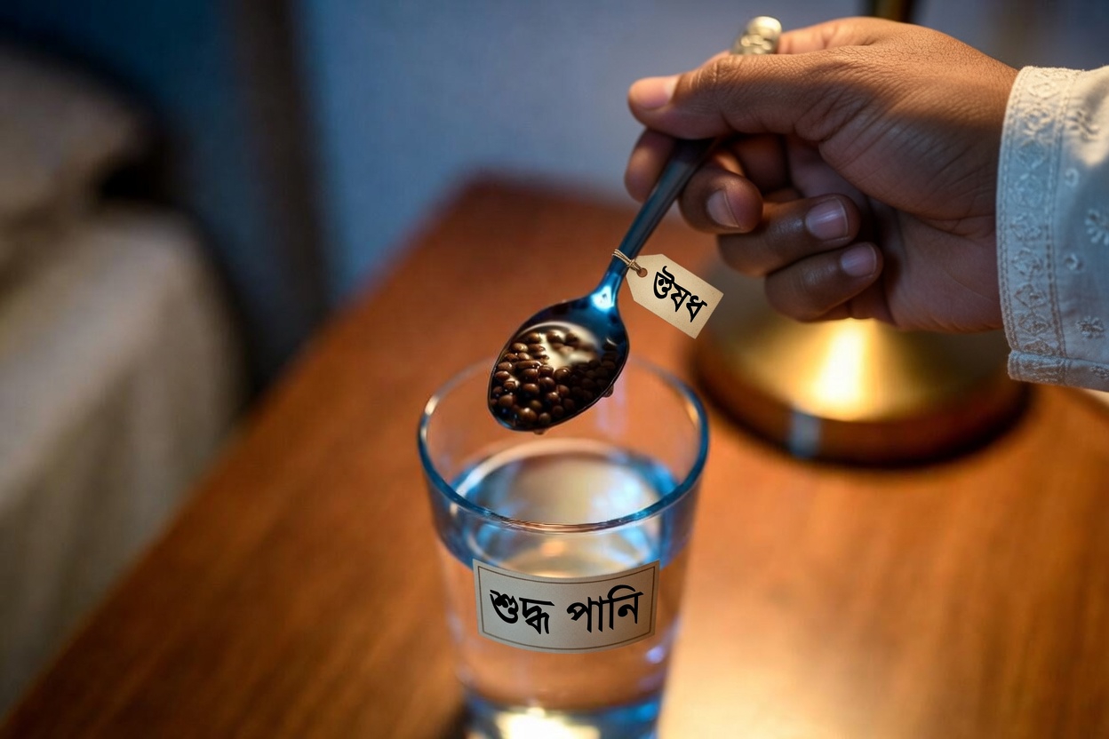 ঘুমানোর আগে এক চামচ কি সত্যিই পায়ের রক্ত সঞ্চালন ভালো রাখতে সহায়তা করতে পারে?