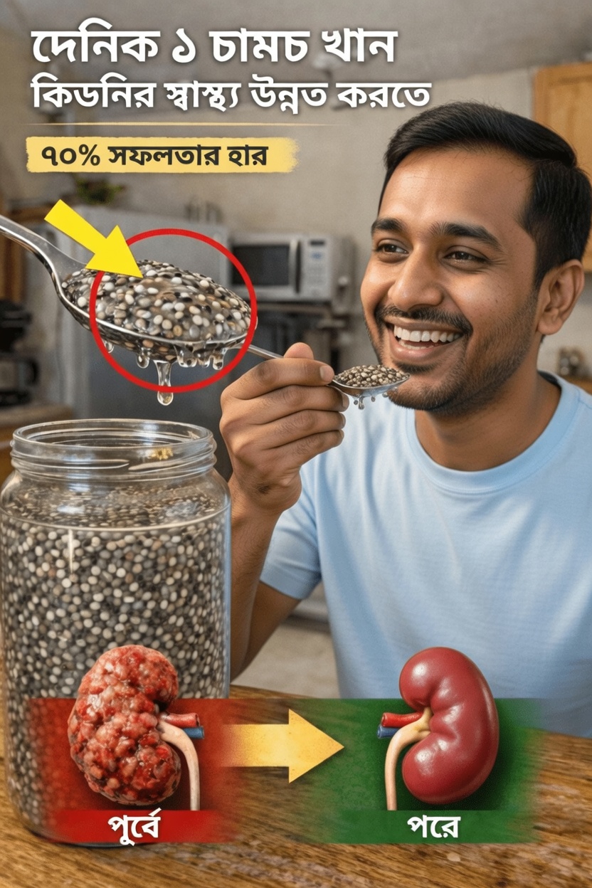 কিডনির স্বাস্থ্যের সমর্থনে প্রতিদিন এক চামচ চিয়া বীজ খাওয়া সম্পর্কে যা জানা উচিত