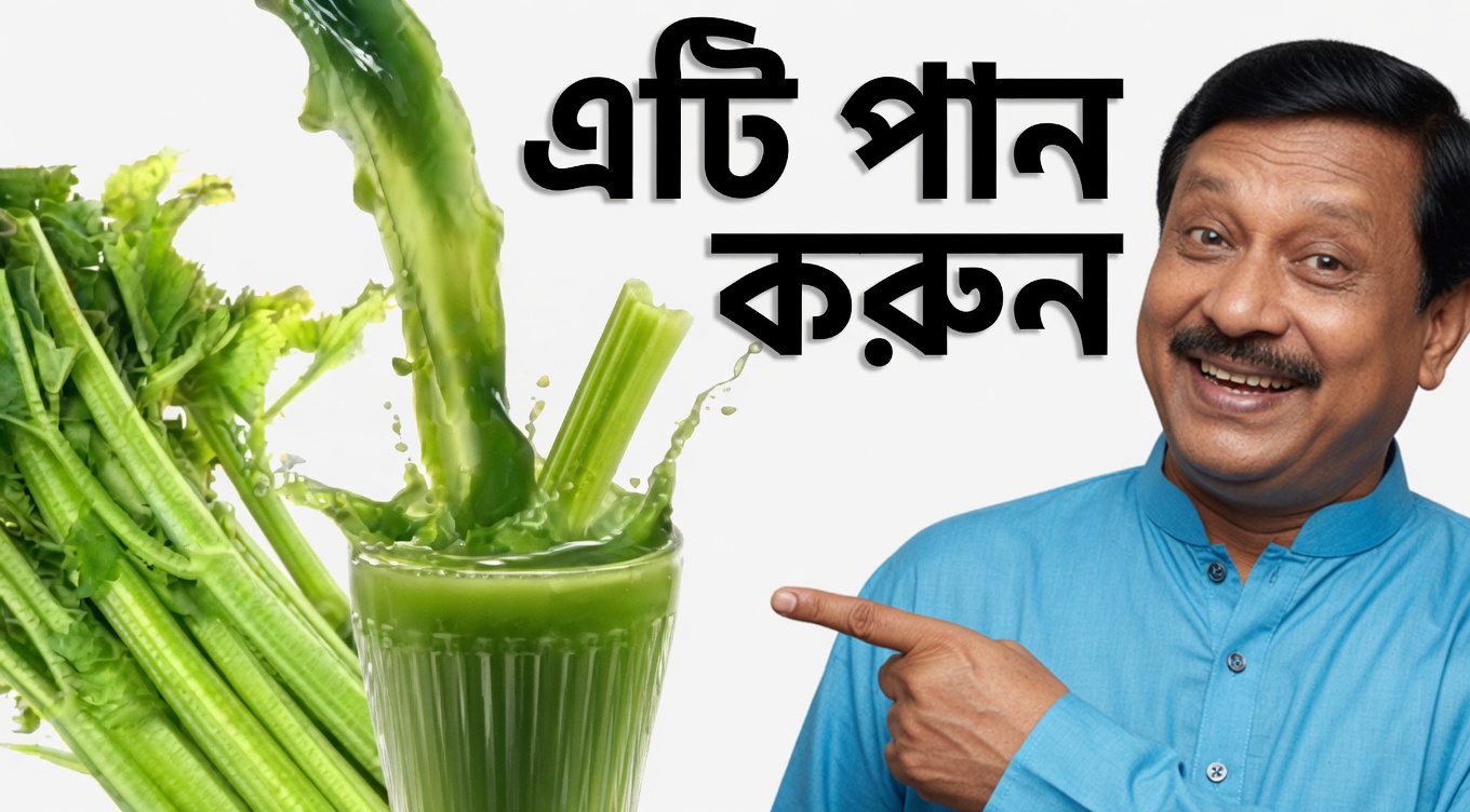সেলারি জুস: ভালো সুস্থতার জন্য অনেক মানুষ যে সহজ দৈনন্দিন অভ্যাসটি অনুসন্ধান করছেন
