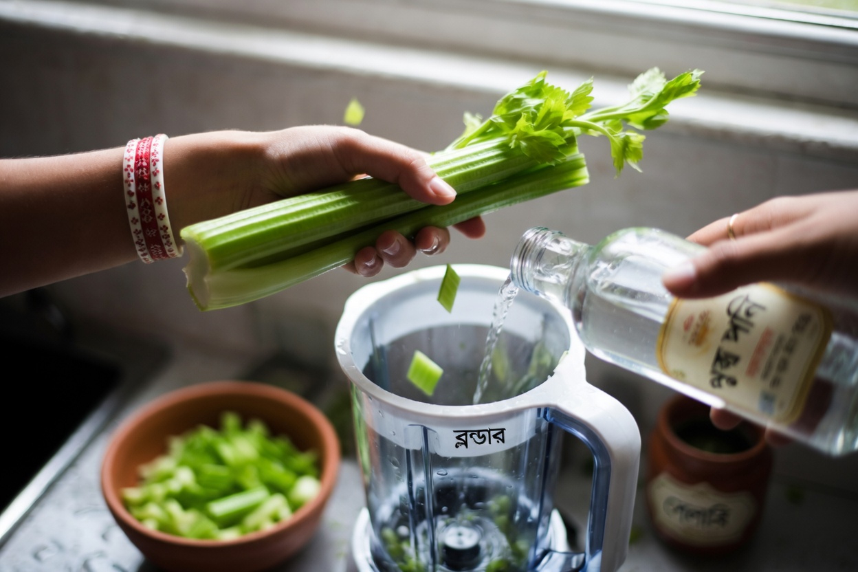 সেলারি জুস: ভালো সুস্থতার জন্য অনেক মানুষ যে সহজ দৈনন্দিন অভ্যাসটি অনুসন্ধান করছেন