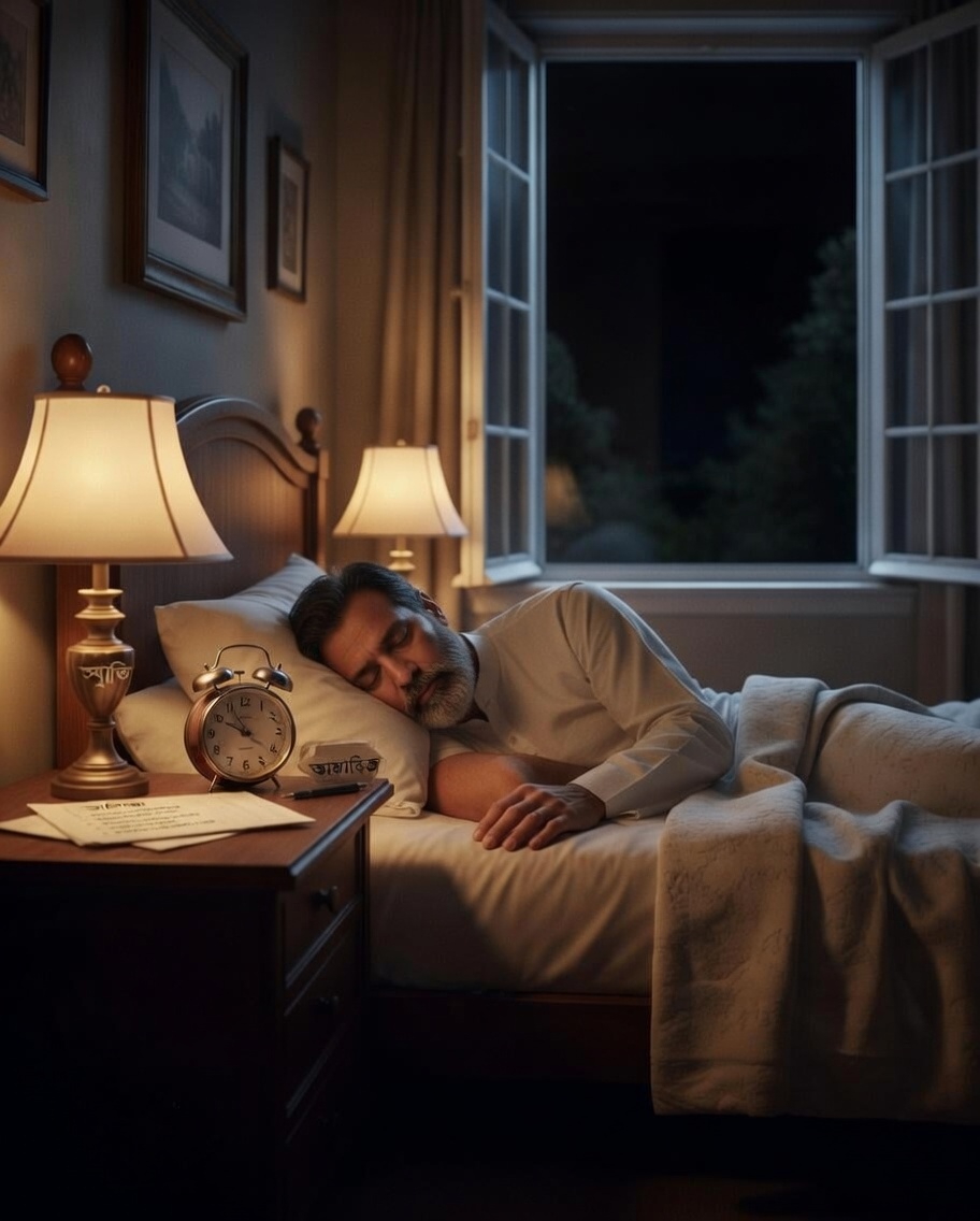 রাত ৩ বা ৪টায় ঘুম ভেঙে যাওয়া: এর সম্ভাব্য অর্থ কী এবং ভালো ঘুমের জন্য সহজ অভ্যাসগুলো