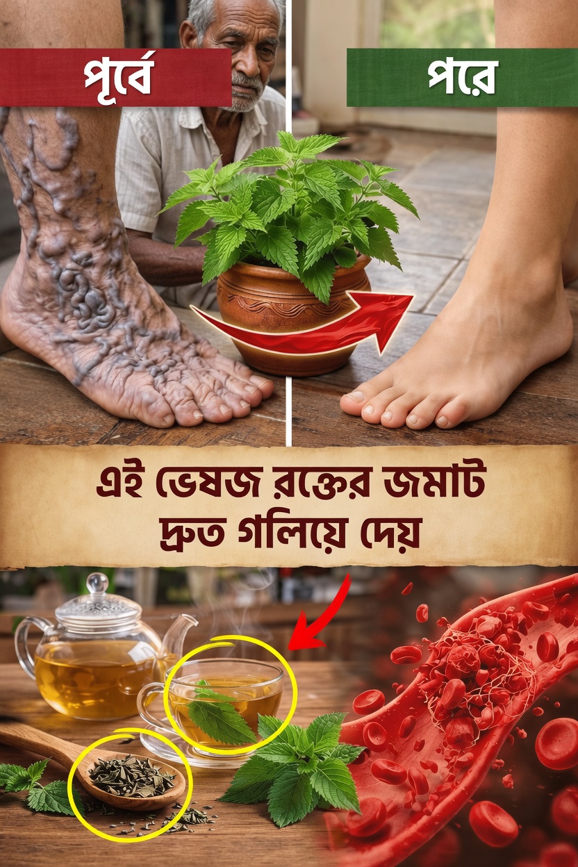 কোন প্রাকৃতিক ভেষজগুলো পায়ে সুস্থ রক্তপ্রবাহে সহায়তা করতে পারে?