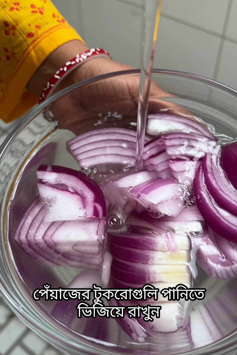 প্রতিদিনের সুস্থতার জন্য পানিতে লাল পেঁয়াজ ভিজিয়ে দেখেছেন?