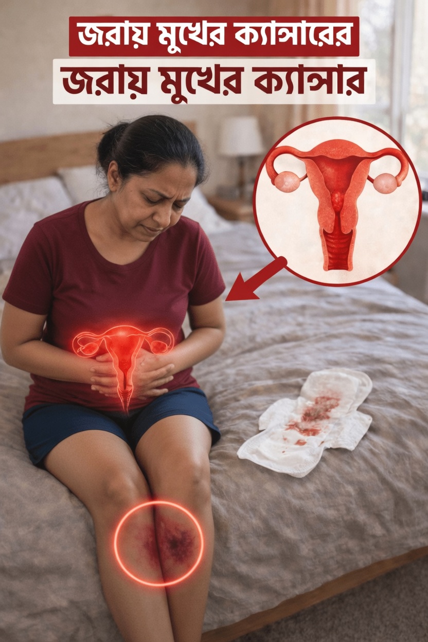 জরায়ুমুখের ক্যান্সারের ৯টি প্রাথমিক সতর্কসংকেত, যা বেশিরভাগ নারী খুব দেরি হয়ে যাওয়া পর্যন্ত উপেক্ষা করেন