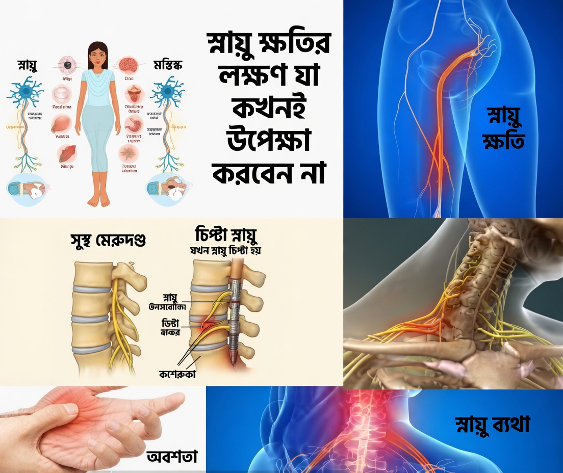 স্নায়ু ক্ষতির ১৫টি প্রাথমিক সতর্কসংকেত যা কখনোই উপেক্ষা করা উচিত নয়