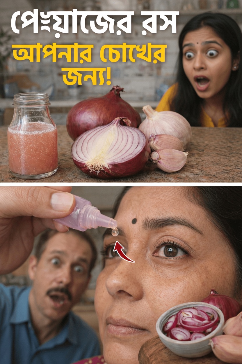 পেঁয়াজ কি স্বাভাবিকভাবে আপনার চোখের স্বাস্থ্যকে সহায়তা করতে পারে? ভালো দৃষ্টিশক্তির জন্য প্রতিদিনের অভ্যাসগুলো অন্বেষণ করা