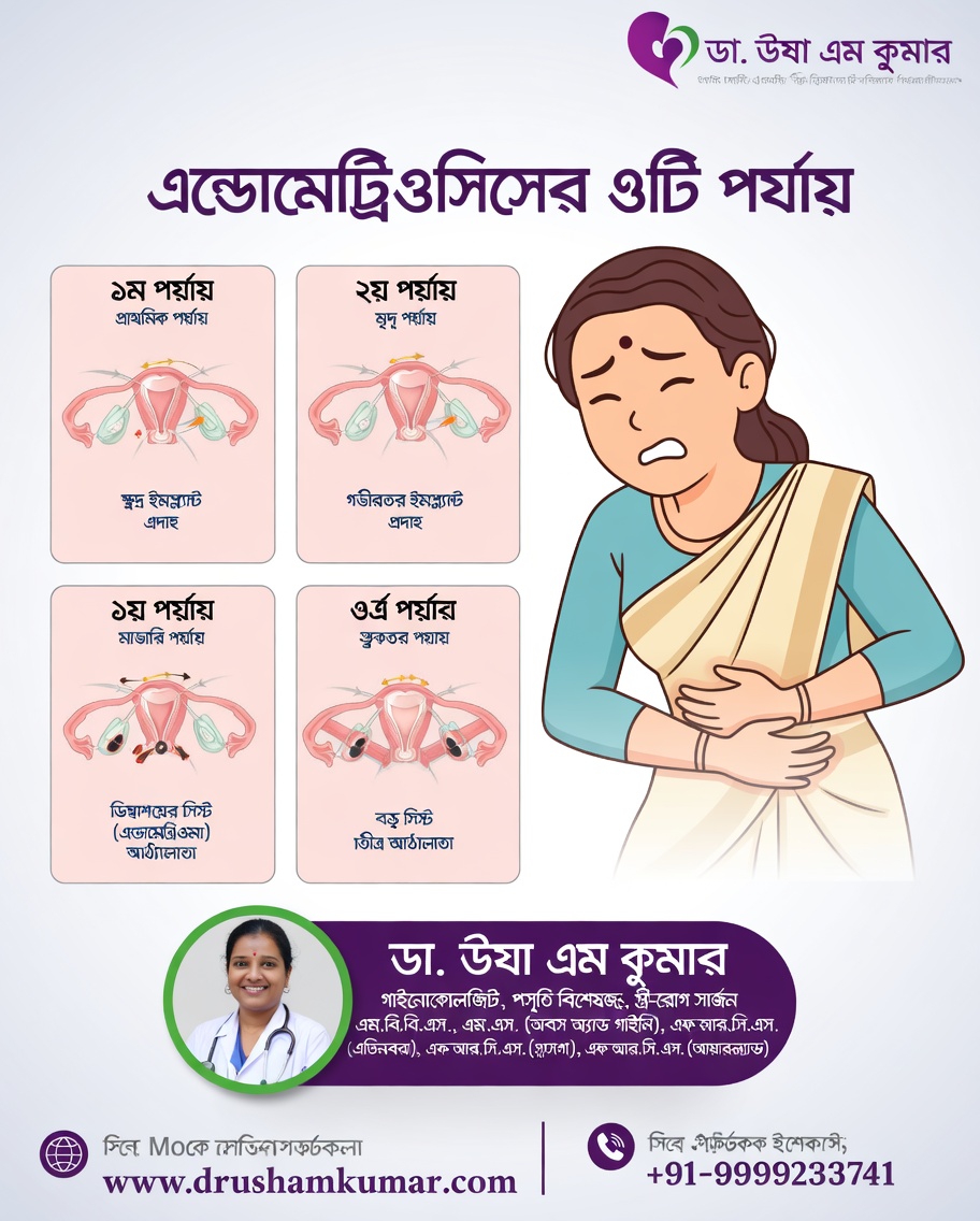 এন্ডোমেট্রিওসিস সম্পর্কে প্রত্যেক নারীর যা জানা উচিত