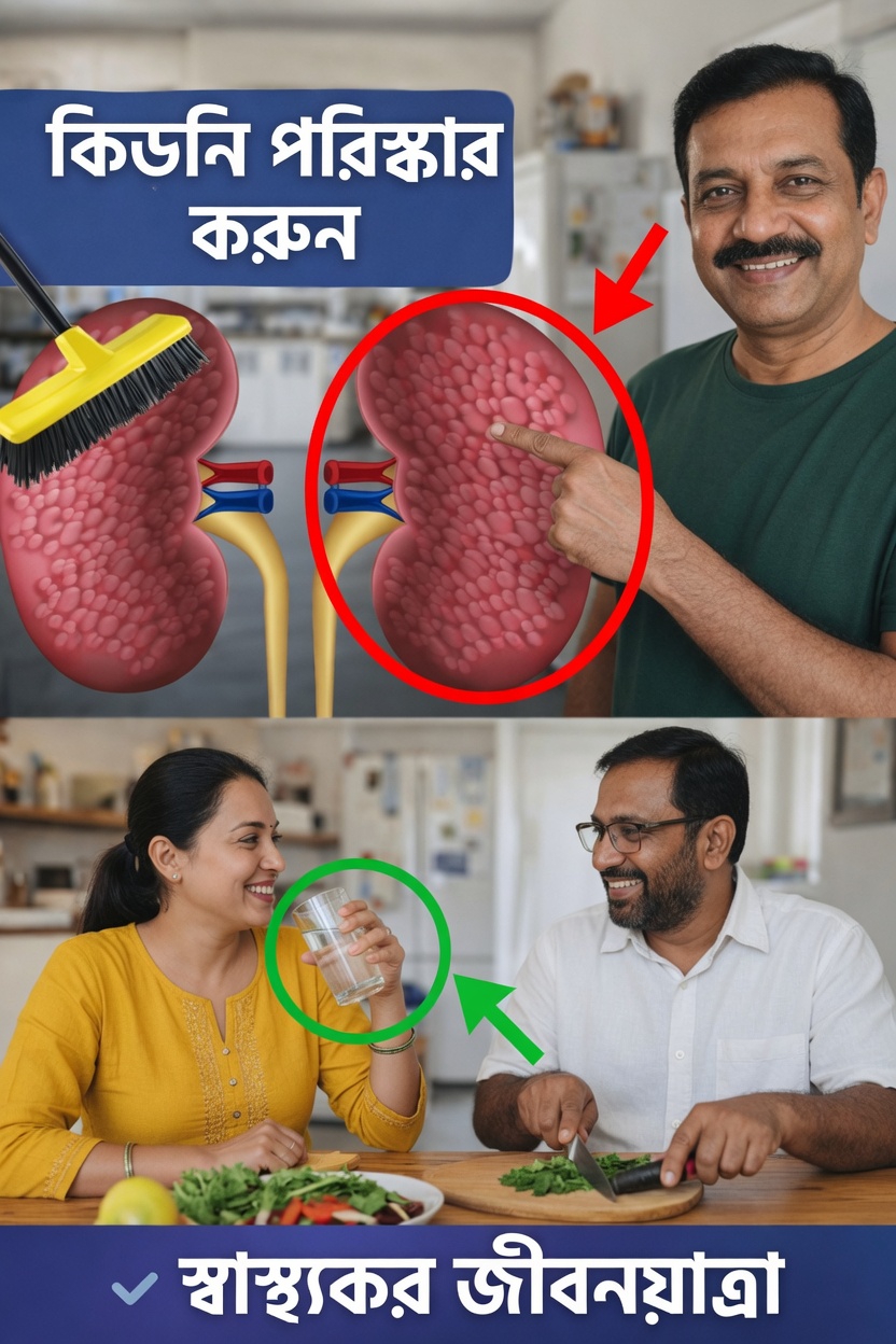 সহজ দৈনন্দিন অভ্যাস ও খাবার সম্পর্কে জানুন যা কিডনির সুস্থ কার্যকারিতাকে সহায়তা করে