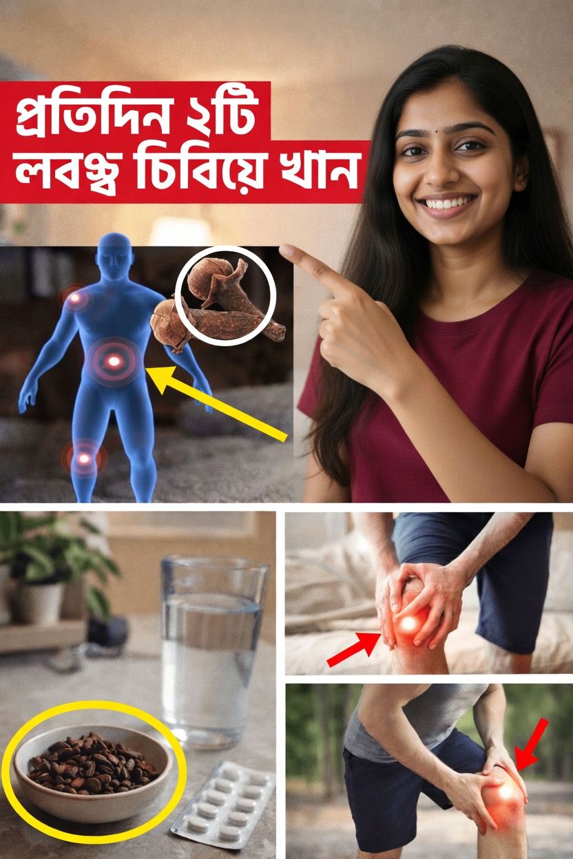 কেন মানুষ তাদের দৈনন্দিন সুস্থতার রুটিনে খালি পেটে প্রতিদিন দুটি লবঙ্গ চিবাচ্ছে