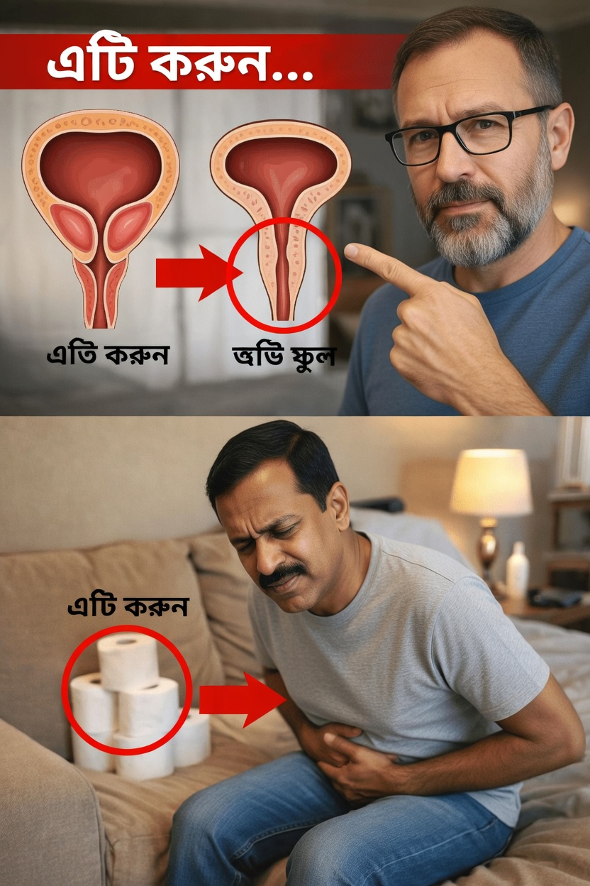 পুরুষদের যা জানা দরকার: প্রোস্টেটের স্বাস্থ্য ও ভালো মূত্রপ্রবাহে সহায়ক দৈনন্দিন অভ্যাস