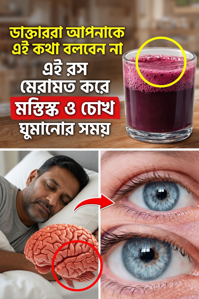রাতারাতি দৃষ্টি ও স্মৃতিশক্তির স্বাস্থ্যকে সহায়তা করতে প্রবীণরা উপভোগ করতে পারেন এমন ৪টি প্রাকৃতিক জুস আবিষ্কার করুন