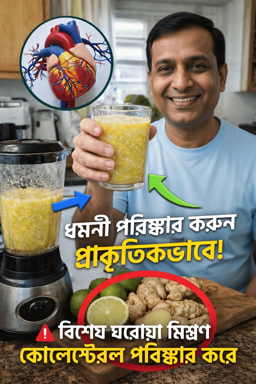 প্রতিদিনের হৃদ্‌স্বাস্থ্য ও প্রাণশক্তি বজায় রাখতে এই সহজ ঘরোয়া পানীয়টি কি আপনি চেষ্টা করে দেখেছেন?