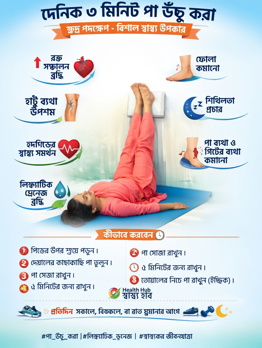 সহজ দৈনন্দিন অভ্যাস আবিষ্কার করুন যা বয়স্কদের পায়ের সুস্থ রক্তসঞ্চালন বজায় রাখতে সহায়তা করতে পারে