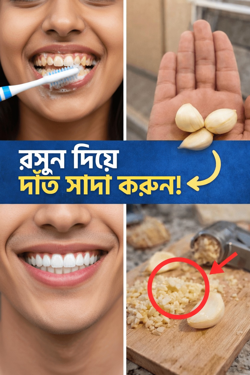 রসুন কি সত্যিই আপনার দাঁত সাদা করতে এবং আরও উজ্জ্বল হাসি পেতে সাহায্য করতে পারে?