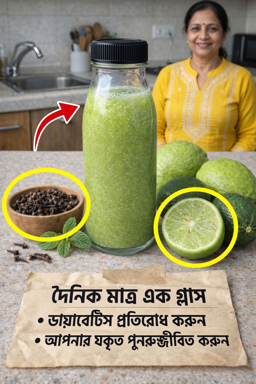 প্রতিদিনের সুস্থতার জন্য লবঙ্গ, লেবু ও পুদিনা দিয়ে একটি সহজ দৈনিক সবুজ পানীয় আবিষ্কার করুন