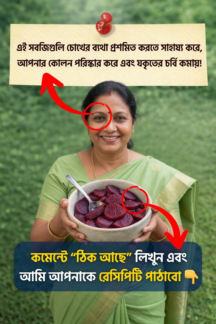 প্রতিদিন কীভাবে বিট আপনার চোখের স্বাস্থ্য, হজমের সুস্থতা এবং যকৃতের কার্যকারিতা সমর্থন করতে পারে—তার সহজ উপায়গুলো জানুন