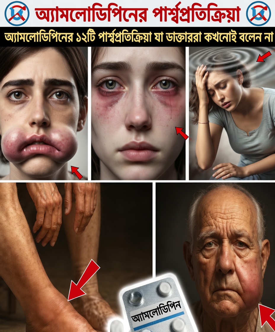 অ্যামলোডিপিনের শীর্ষ ১২টি পার্শ্বপ্রতিক্রিয়া এবং আরও স্বাচ্ছন্দ্য বোধ করার জন্য সহজ দৈনন্দিন টিপস আবিষ্কার করুন