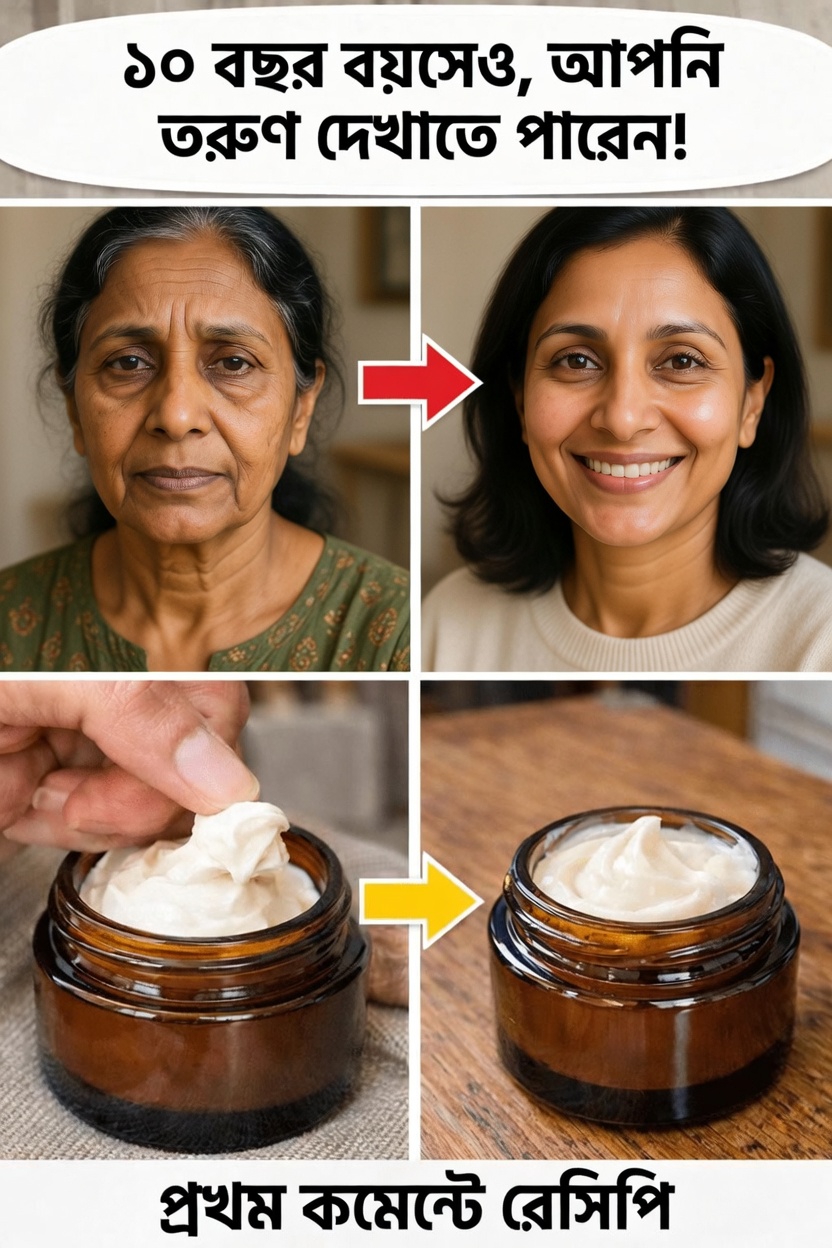 বয়স বাড়ার সঙ্গে সঙ্গে ত্বকের চেহারা ভালো রাখতে সহজ ঘরোয়া অভ্যাস অন্বেষণ