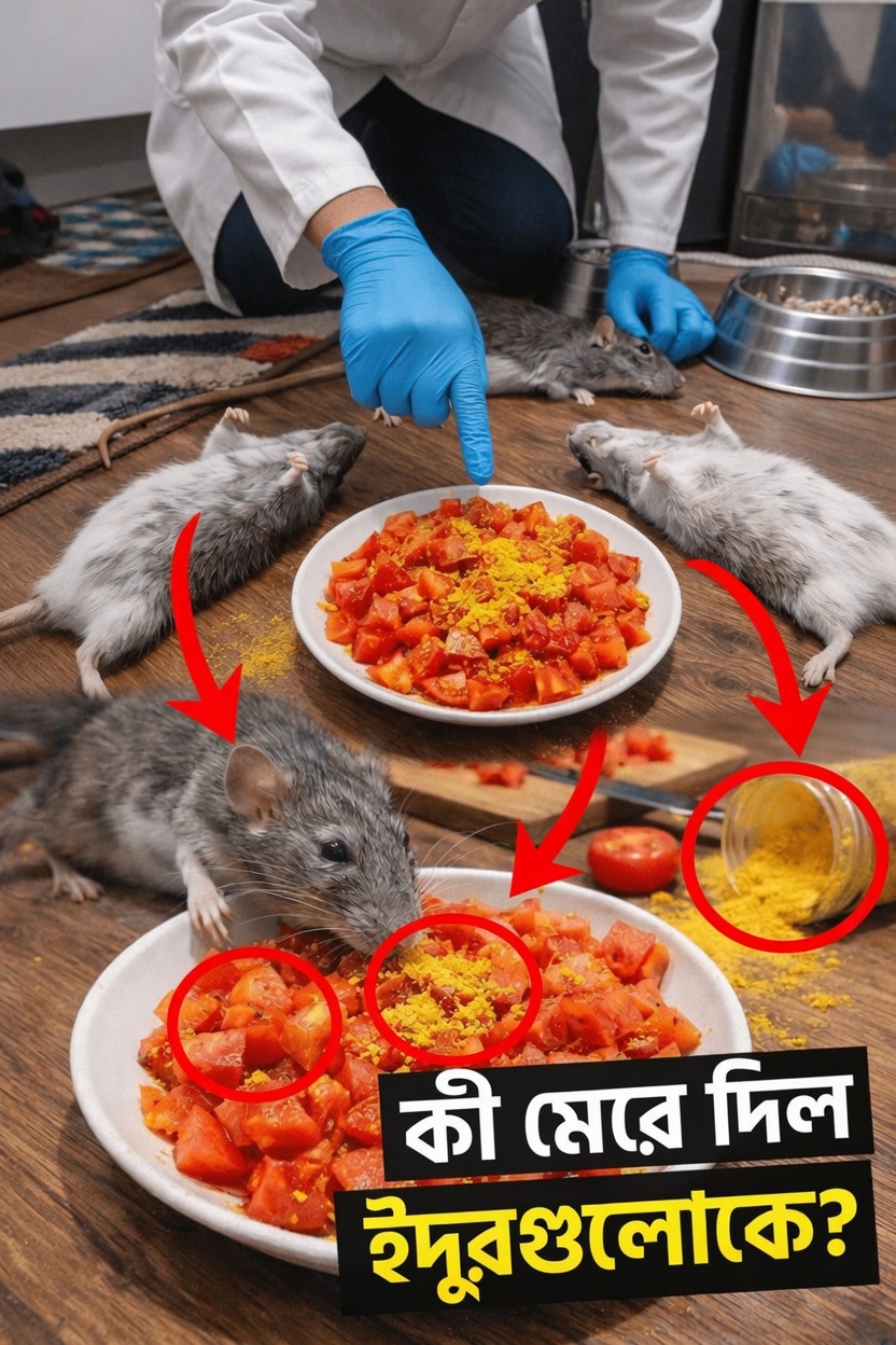 বিষ ব্যবহার না করে বা টাকা খরচ না করে সাধারণ রান্নাঘরের জিনিসপত্র ব্যবহার করে প্রাকৃতিক উপায়ে ঘরের ইঁদুর কীভাবে নিয়ন্ত্রণ করবেন