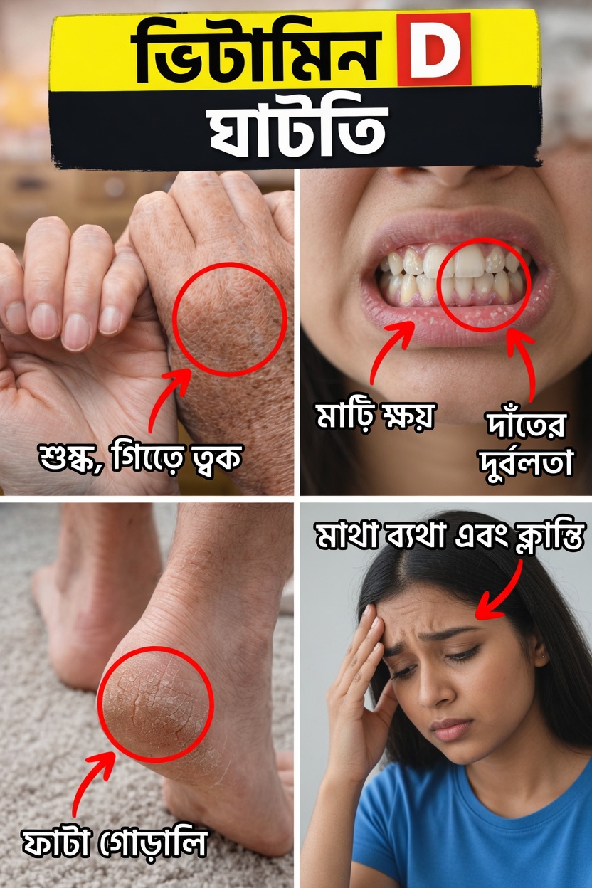 আপনার শরীর ভিটামিন ডি-এর জন্য আকুল হচ্ছে—এর ১০টি লক্ষণ এবং এ বিষয়ে আপনি কী করতে পারেন