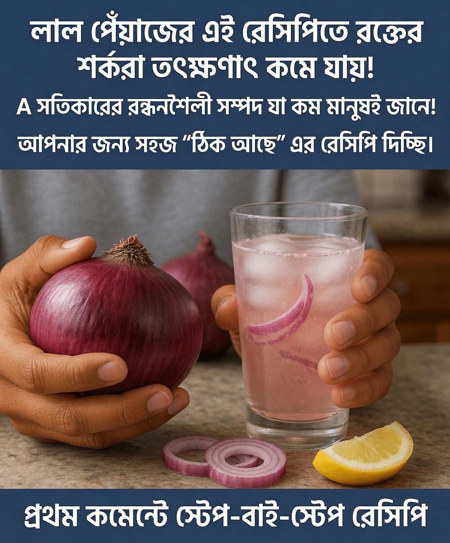 জানুন কীভাবে লাল পেঁয়াজ আপনার দৈনন্দিন রুটিনের অংশ হিসেবে স্বাস্থ্যকর রক্তে শর্করার মাত্রা বজায় রাখতে সহায়তা করতে পারে
