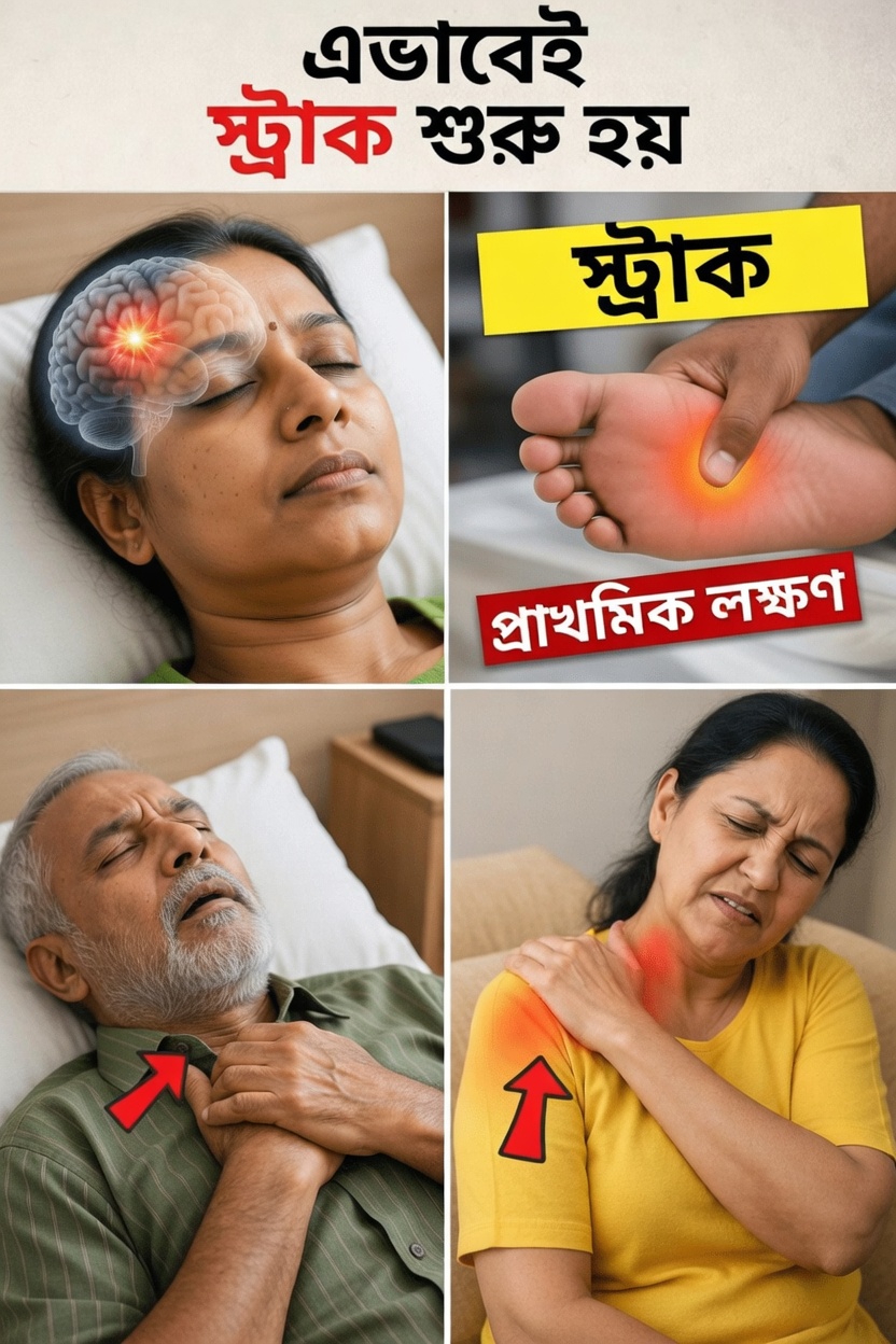 স্ট্রোকের এক মাস আগে দেখা দেওয়া ৮টি সতর্ক সংকেত (এবং এটি প্রতিরোধের ৯টি কার্যকর টিপস)