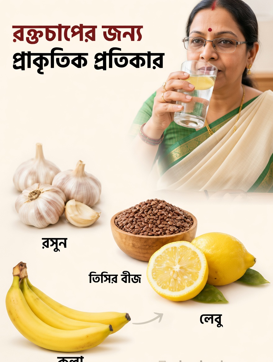 প্রাকৃতিকভাবে কীভাবে সুস্থ রক্তচাপ বজায় রাখবেন: জানার মতো ৩টি সহজ উপায়