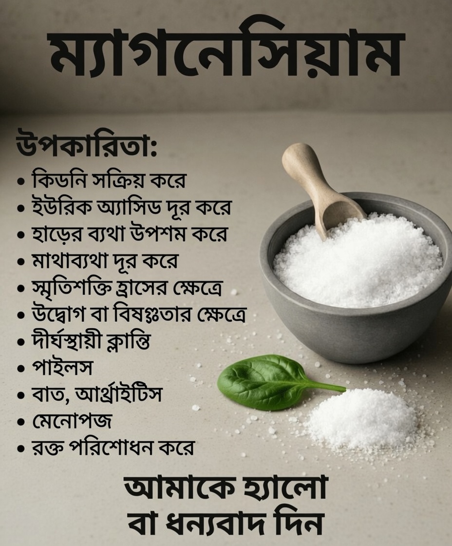 ম্যাগনেসিয়াম কীভাবে আপনার দৈনন্দিন সুস্থতার রুটিনে শক্তির মাত্রা, মেজাজ, হাড়ের স্বাস্থ্য এবং আরও অনেক কিছু সমর্থন করে