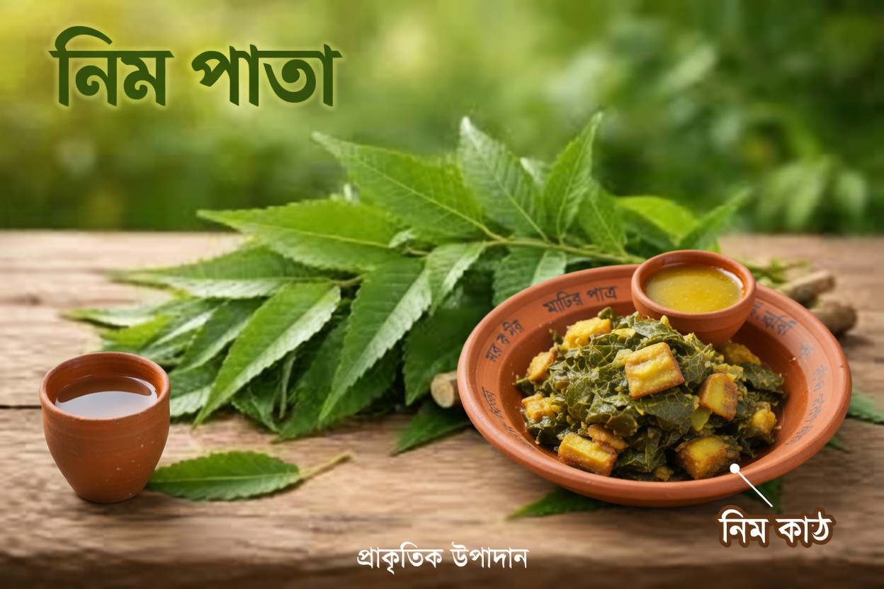 নিম পাতার ঐতিহ্যবাহী ব্যবহার ও দৈনন্দিন সুস্থতা সহায়তায় সহজ ব্যবহারিক পরামর্শ আবিষ্কার করুন