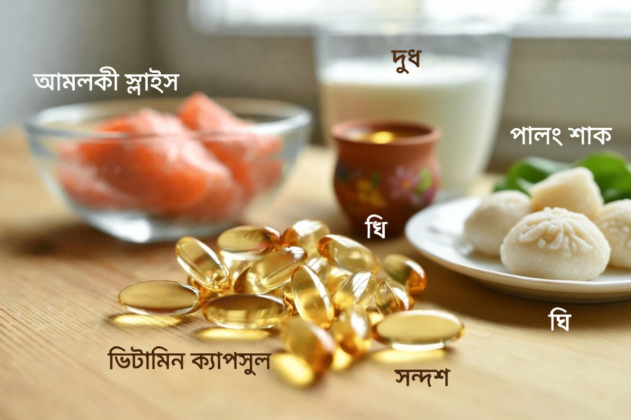 কোন ভিটামিনের ঘাটতি পা ও হাড়ে অস্বস্তির কারণ হতে পারে? সাধারণ পুষ্টি উপাদান নিয়ে একটি সহজ নির্দেশিকা