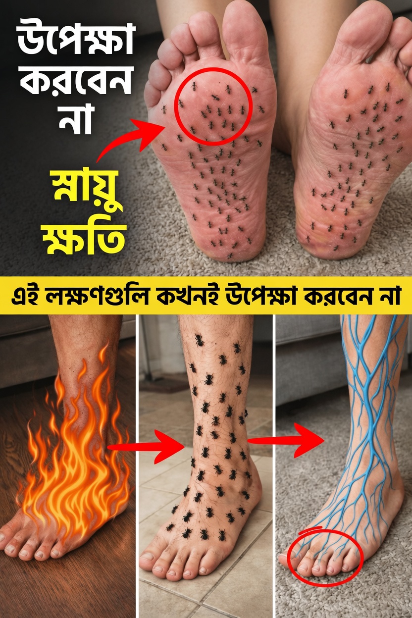 স্নায়ুর ক্ষতির ১৫টি প্রাথমিক সতর্কতামূলক লক্ষণ যা কখনোই উপেক্ষা করা উচিত নয়