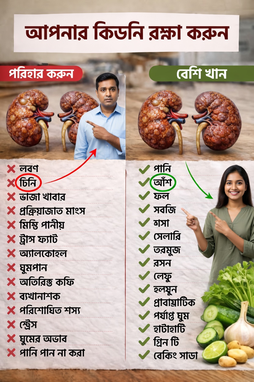এই জরুরি দৈনন্দিন অভ্যাস ও বুদ্ধিমান খাদ্যপছন্দের মাধ্যমে কীভাবে প্রাকৃতিকভাবে আপনার কিডনি সুরক্ষিত রাখবেন তা আবিষ্কার করুন