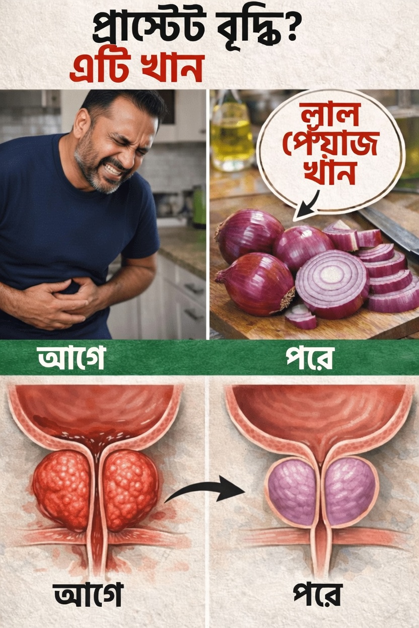 প্রতিদিনের খাবারের মাধ্যমে প্রোস্টেট ও মূত্রস্বাস্থ্যের যত্ন নেওয়ার সহজ উপায় আবিষ্কার করুন