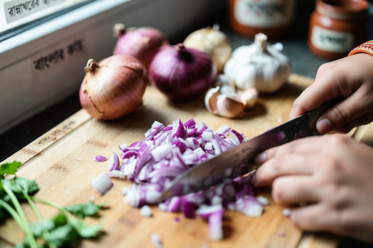 লাল পেঁয়াজ কীভাবে রক্তে শর্করার স্বাস্থ্যকর মাত্রা বজায় রাখতে সহায়তা করে? রান্নাঘরের কিছু সহজ অভ্যাস, যা অন্বেষণ করার মতো