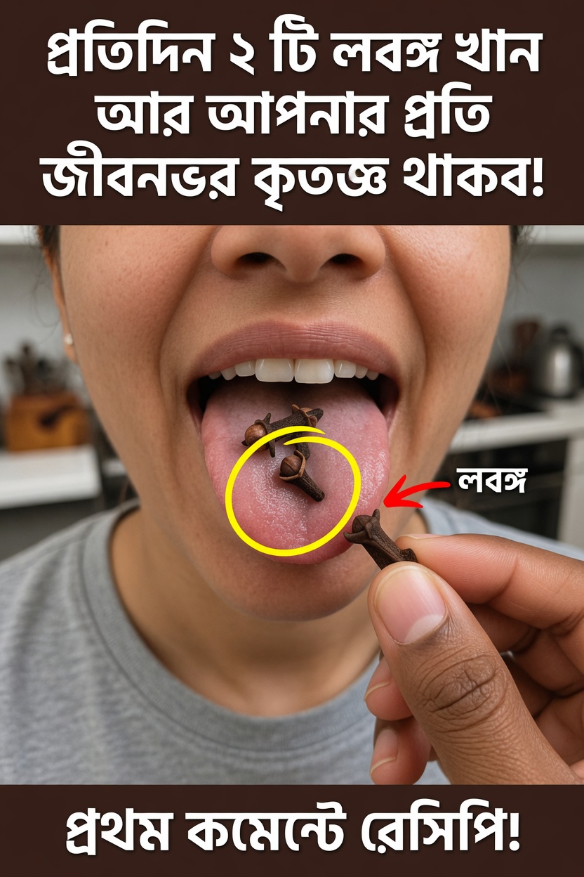 আপনি কি কখনও ভেবেছেন আপনার দৈনন্দিন রুটিনে মাত্র দুটি লবঙ্গ যোগ করলে কী ঘটে?