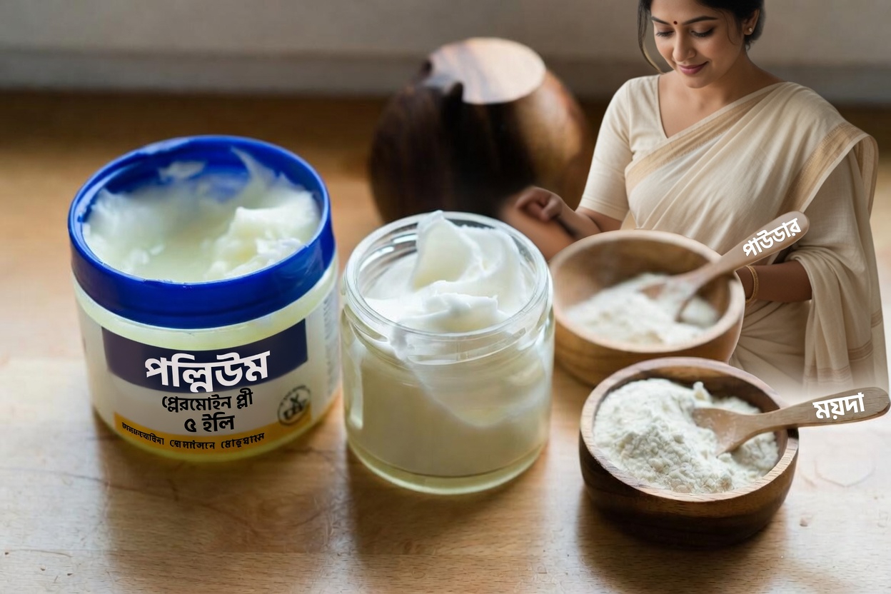 নরম ত্বকের জন্য পেট্রোলিয়াম জেলি দিয়ে সহজ ঘরোয়া ময়েশ্চারাইজার কীভাবে তৈরি করবেন