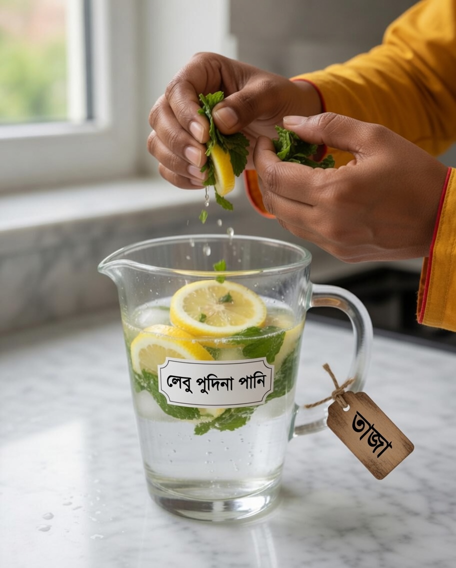 সুস্থ রক্তে শর্করার মাত্রা বজায় রাখতে এই সহজ লেবু ও পুদিনার পানীয়টি প্রতিদিন কীভাবে প্রস্তুত করবেন