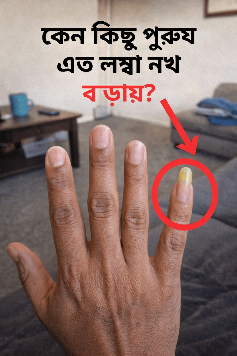 কেন কিছু পুরুষ তাদের কনিষ্ঠা নখ লম্বা রাখেন? সাধারণ কারণ ও অভ্যাসের অনুসন্ধান