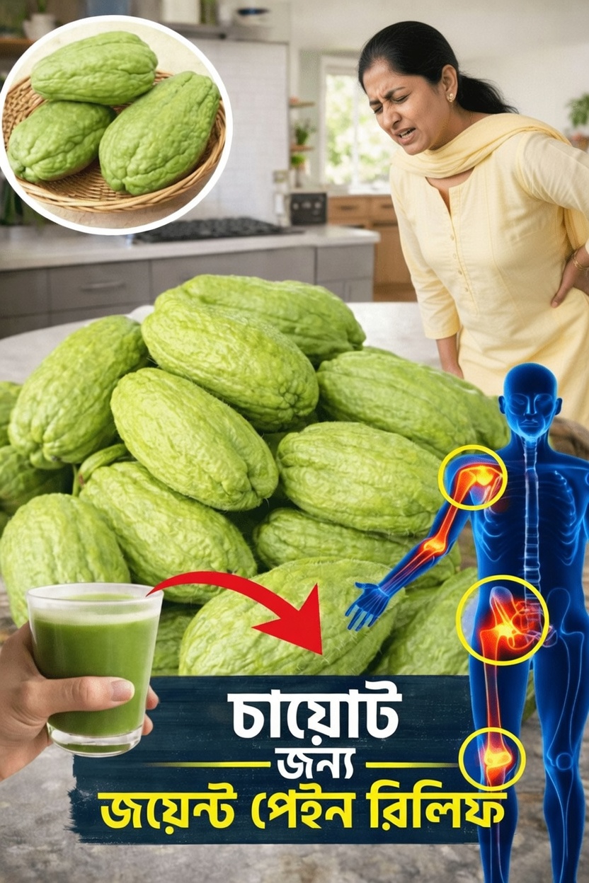 চায়োটে: এই প্রতিদিনের সবজিটি কি আপনার জয়েন্টের আরাম ও দৈনন্দিন সুস্থতায় সহায়তা করতে পারে?