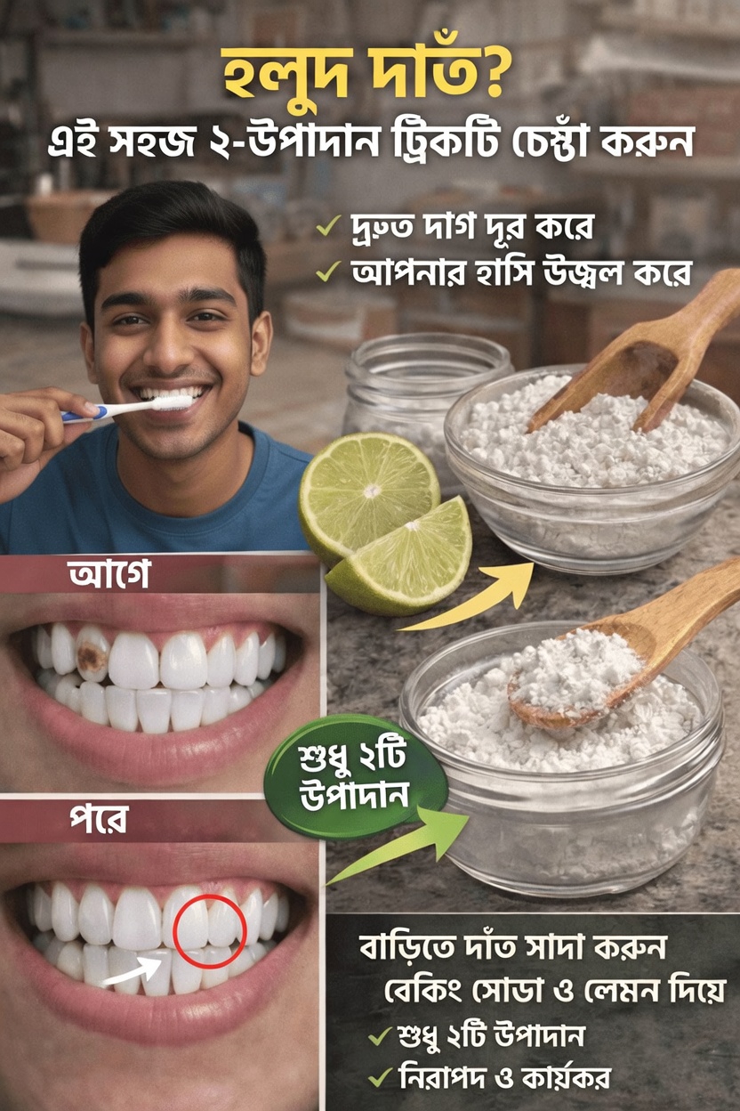 দাঁত সাদা করতে বেকিং সোডা ব্যবহার করার আগে যা অবশ্যই জানা উচিত