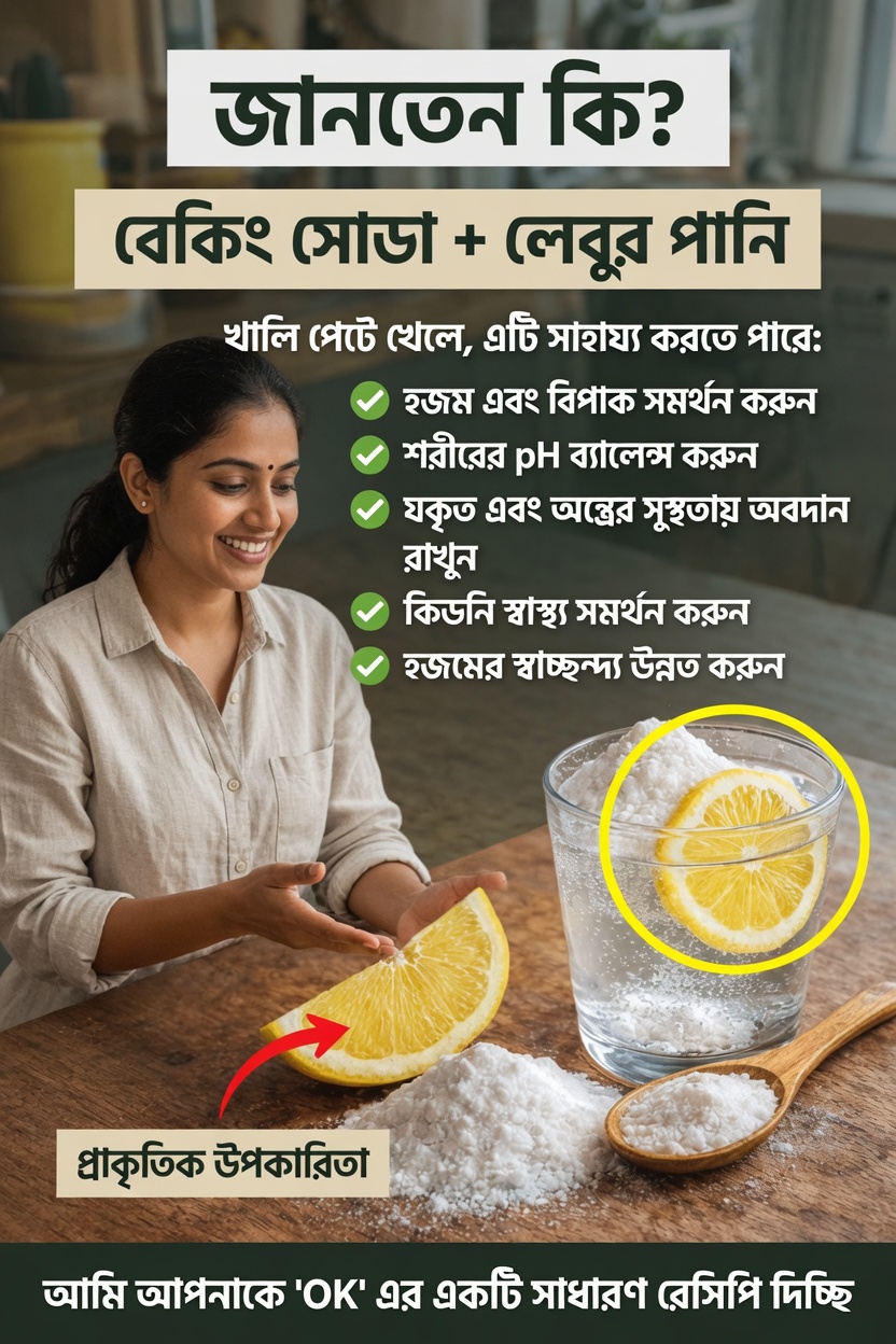 বেকিং সোডা আর লেবুর পানি: এগুলো মেশালে আসলে কী হয়?