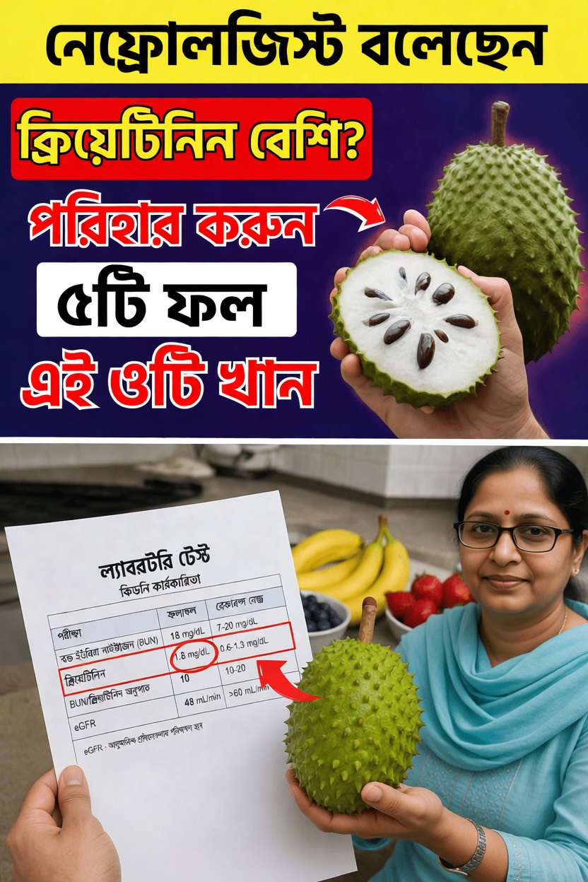 উচ্চ ক্রিয়েটিনিনের মাত্রা? ৬টি ফল যা হয়তো সীমিত রাখতে চাইবেন এবং তার বদলে উপভোগ করতে পারেন কিডনি-বান্ধব ৩টি বিকল্প