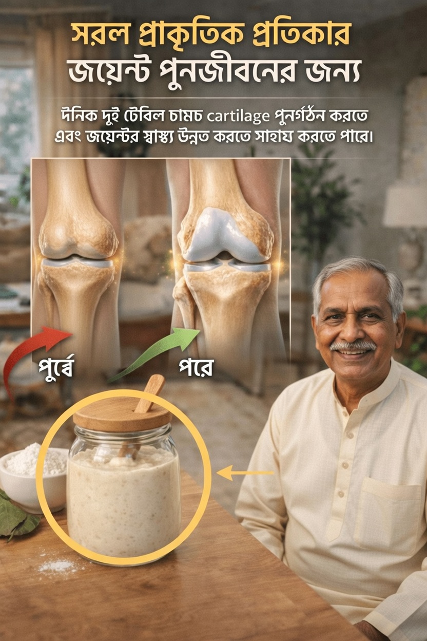 জেলাটিন কি সত্যিই বয়স বাড়ার সঙ্গে সঙ্গে হাঁটুর তরুণাস্থি ও জয়েন্টের আরামকে সমর্থন করতে সাহায্য করতে পারে?