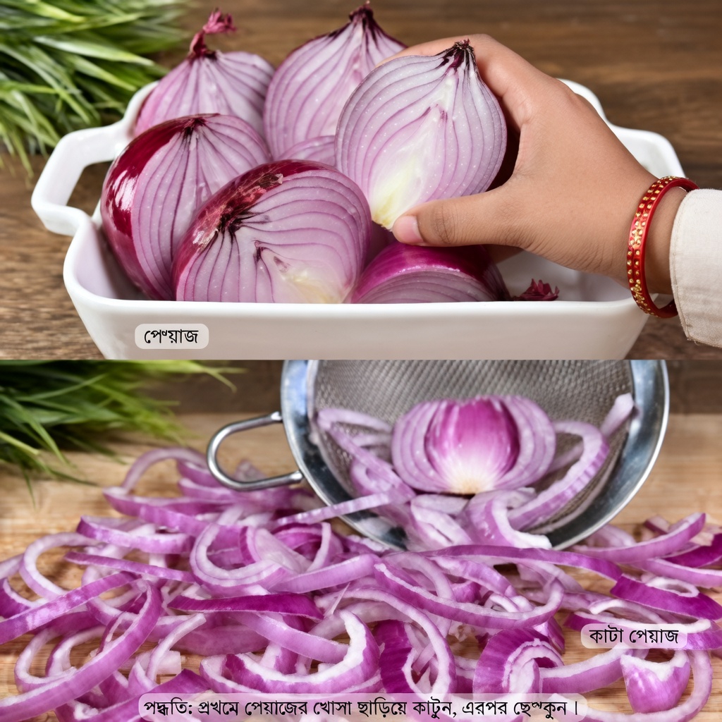 লাল পেঁয়াজ: স্বাস্থ্যকর রক্তে শর্করা ও কোলেস্টেরলের মাত্রা সমর্থনে সহজ উপায়গুলো