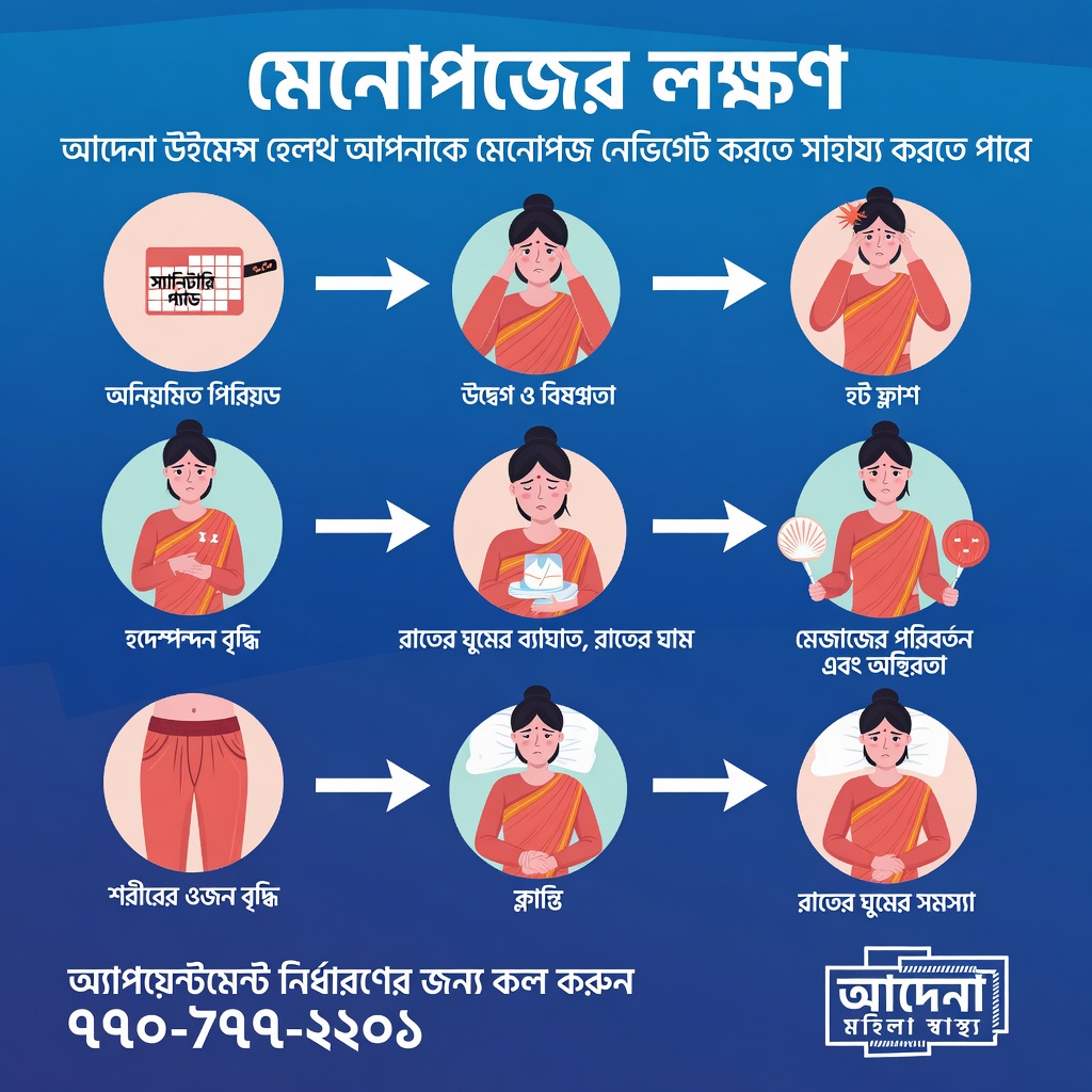 মেনোপজের ৯টি কম পরিচিত লক্ষণ যা অনেক নারী উপেক্ষা করেন এবং কিছু সহজ দৈনন্দিন অভ্যাস যা সাহায্য করতে পারে