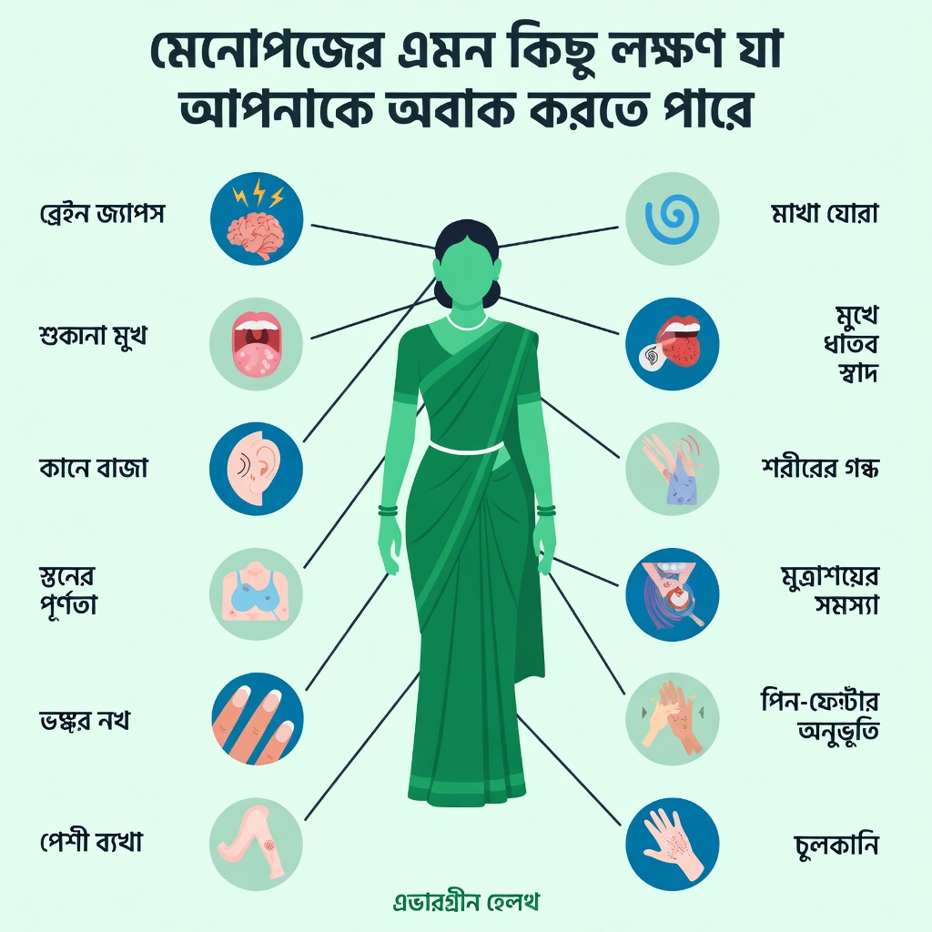 মেনোপজের ৯টি কম পরিচিত লক্ষণ যা অনেক নারী উপেক্ষা করেন এবং কিছু সহজ দৈনন্দিন অভ্যাস যা সাহায্য করতে পারে