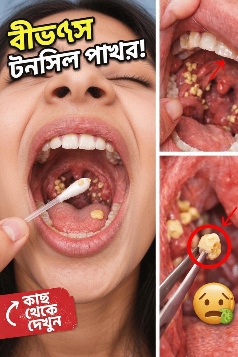 ব্রাশ করার পরও কেন আপনার মুখের দুর্গন্ধ থেকে যায় – এর আড়ালে কি টনসিল স্টোনস লুকানো কারণ হতে পারে?