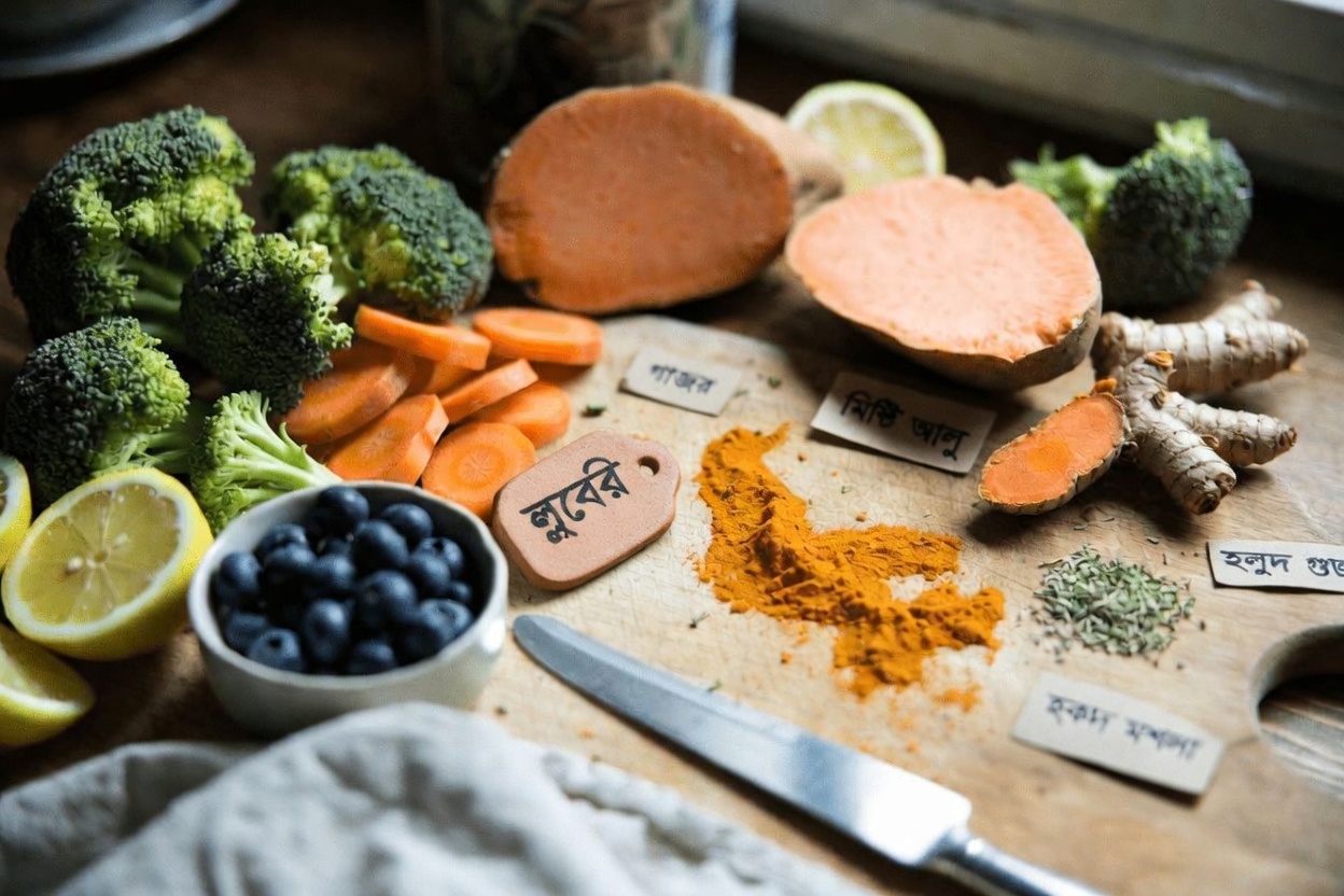 প্রতিদিনের খাবার কীভাবে আপনার শরীরের স্বাভাবিক পরিশোধন প্রক্রিয়াকে সহায়তা করতে পারে