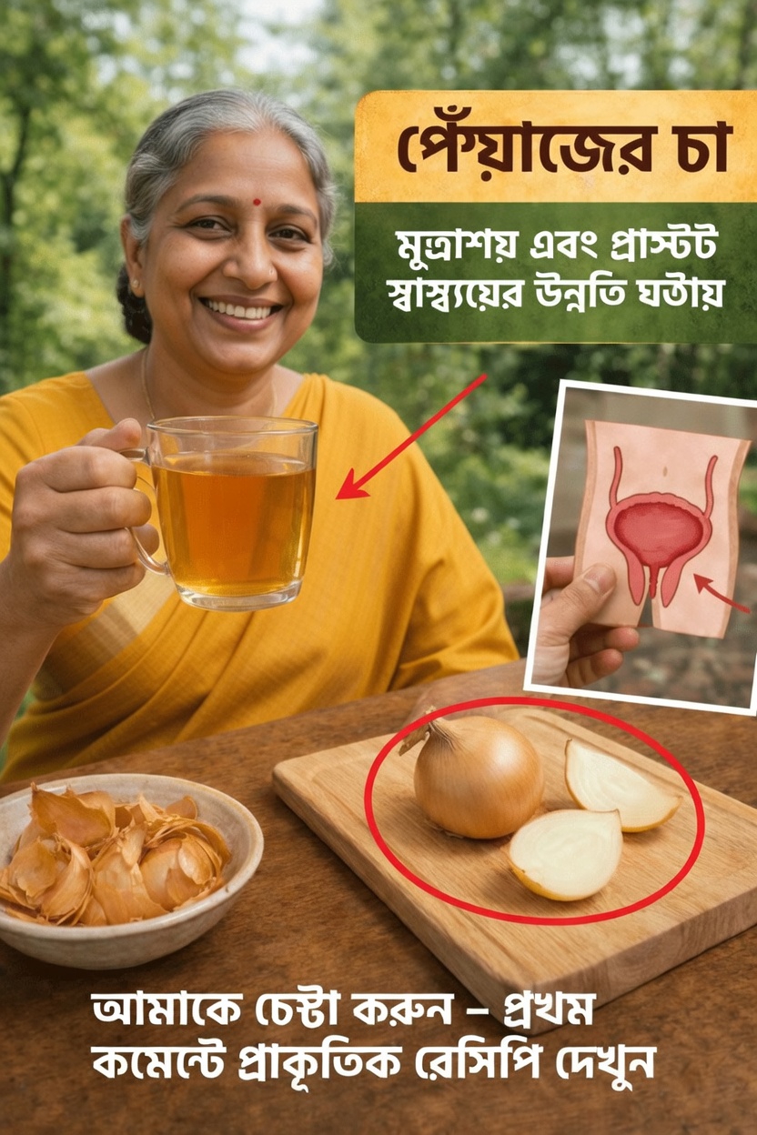 প্রতিদিনের মূত্রনালীর আরামের জন্য আপনি কি পেঁয়াজের চা চেষ্টা করেছেন?